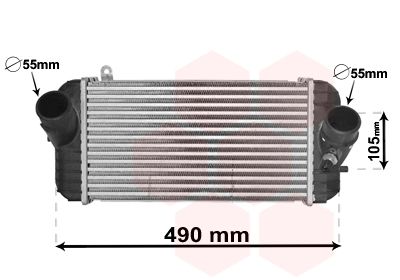 VAN WEZEL Kompressoriõhu radiaator 82004326